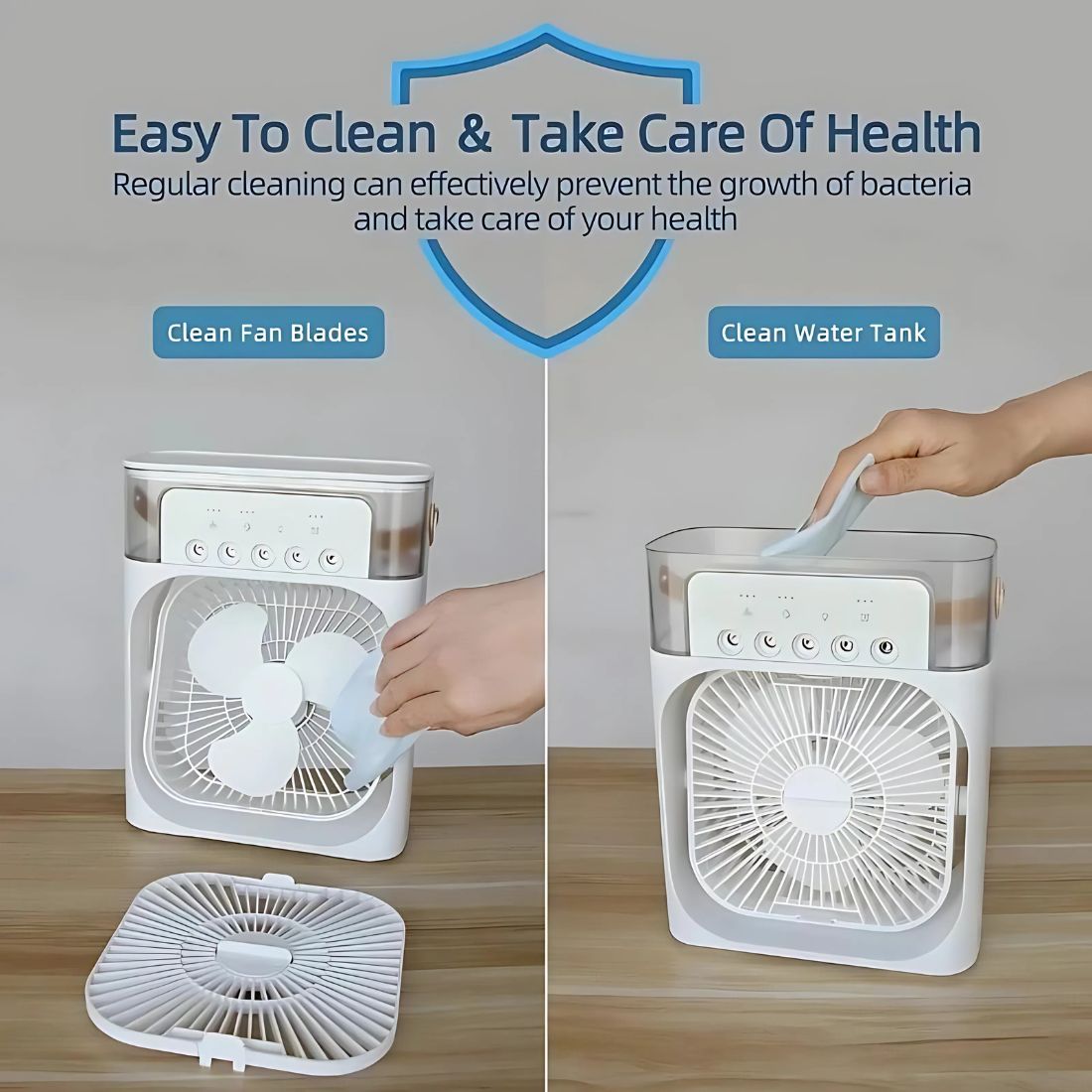 Portable Air Conditioner Fan – Stay Cool Anywhere! ❄️