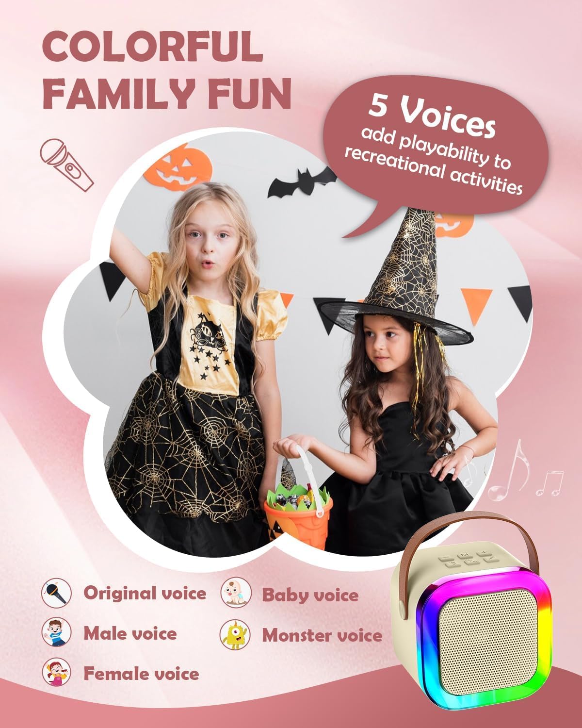 Portable Bluetooth Microphone & Speaker – Your Ultimate Karaoke Companion!