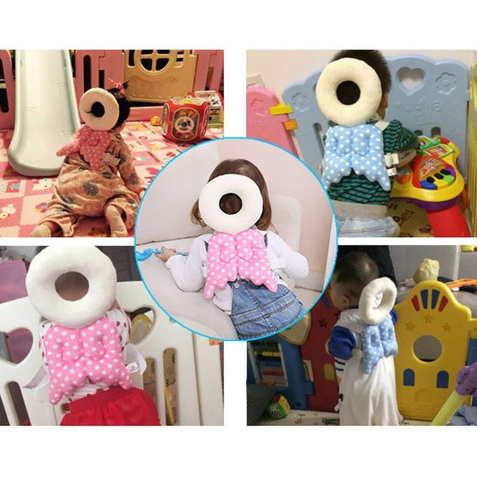 Baby Back Head Protector Toddlers Head Safety Pad Cushion Flexible Strap