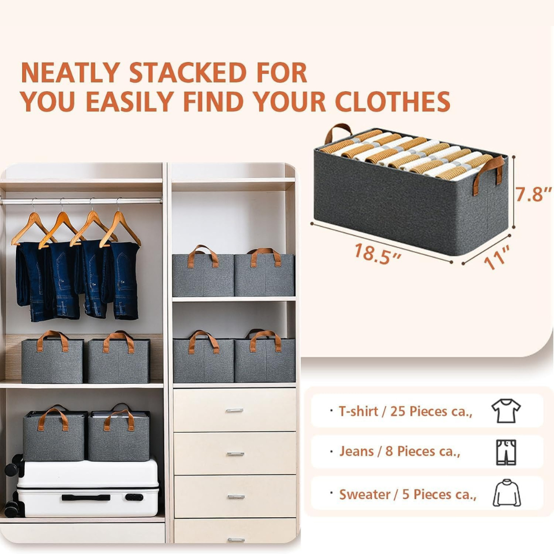 Premium Quality Foldable Multi-purpose Organizer Boxes