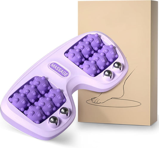 Dual‑Foot Acupressure Roller–Cat‑Paw Massage for Instant Relief