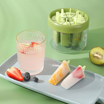 Reusable FrostyTreats 8-Cavity Ice Pop Maker