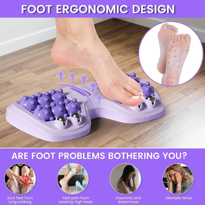 Dual‑Foot Acupressure Roller–Cat‑Paw Massage for Instant Relief