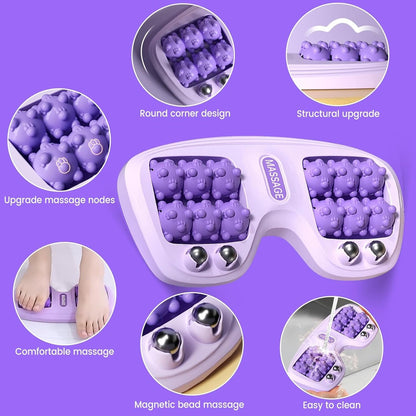 Dual‑Foot Acupressure Roller–Cat‑Paw Massage for Instant Relief