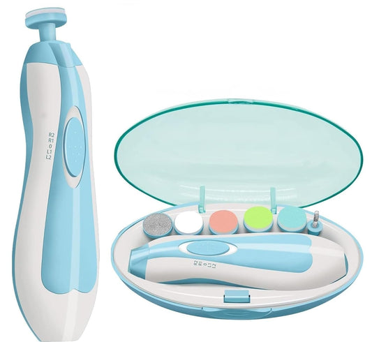 Gentle Baby Nail Trimmer – Safe, Silent & Painless Nail Cutter for Newborns & Toddlers with LED Light