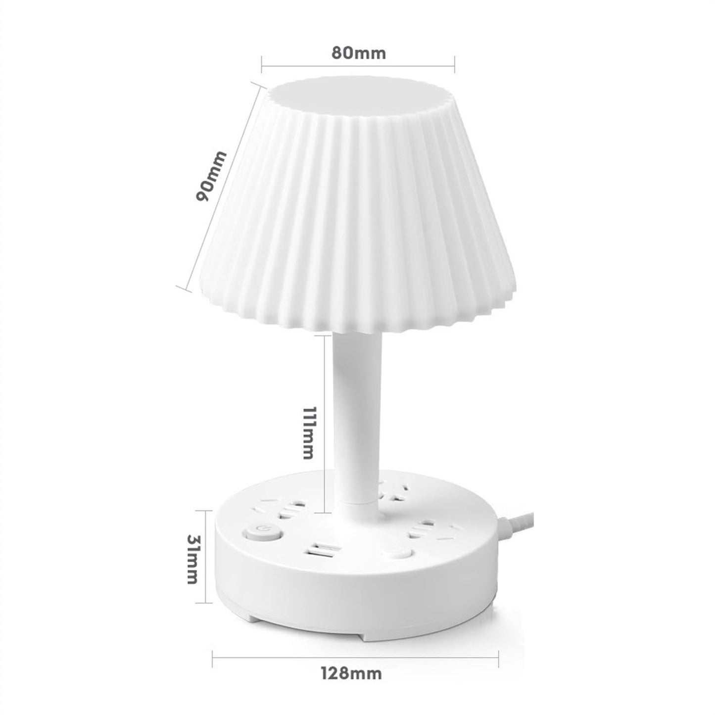 IndianGlobalKart™ 3-in-1 Smart LED Desk Lamp with Wireless Charger & USB Port