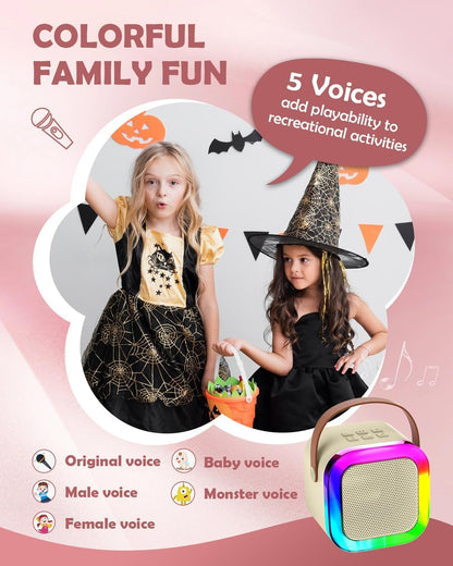 Portable Bluetooth Microphone & Speaker – Your Ultimate Karaoke Companion!