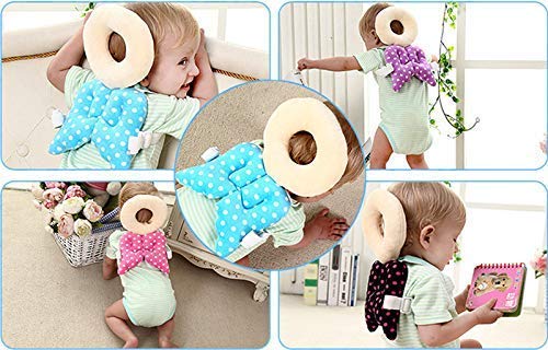 Baby Back Head Protector Toddlers Head Safety Pad Cushion Flexible Strap