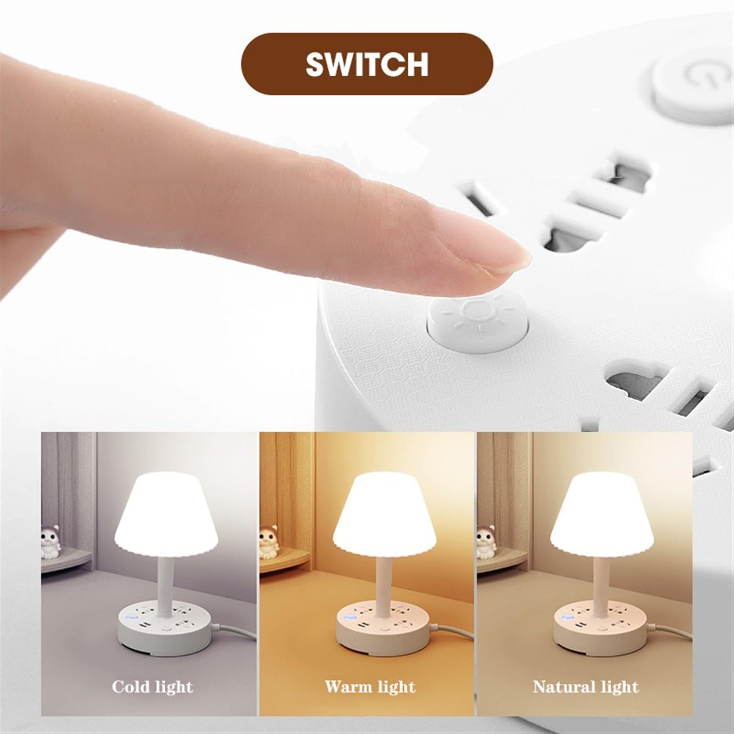 IndianGlobalKart™ 3-in-1 Smart LED Desk Lamp with Wireless Charger & USB Port