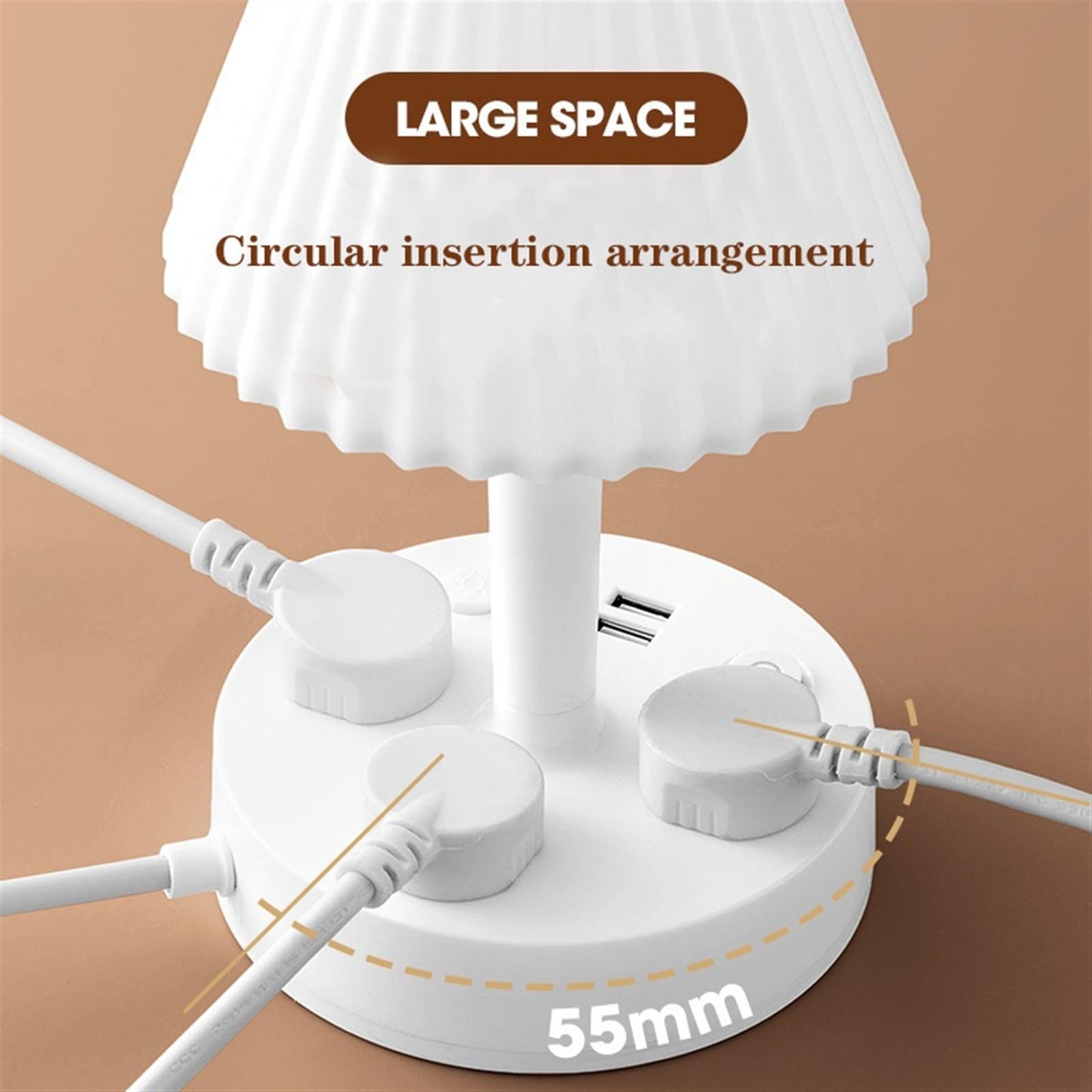 IndianGlobalKart™ 3-in-1 Smart LED Desk Lamp with Wireless Charger & USB Port