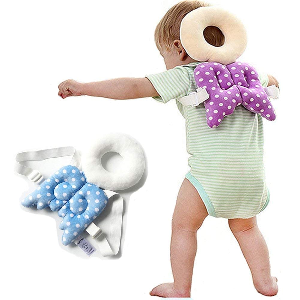 Baby Back Head Protector Toddlers Head Safety Pad Cushion Flexible Strap