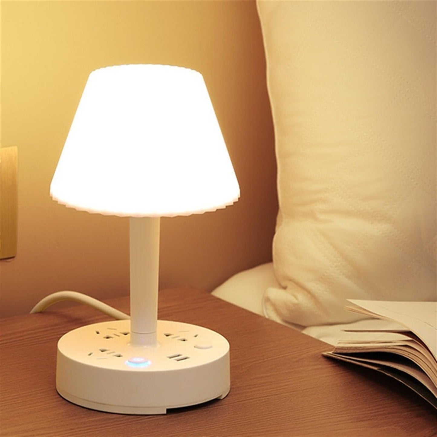 IndianGlobalKart™ 3-in-1 Smart LED Desk Lamp with Wireless Charger & USB Port