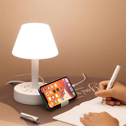 IndianGlobalKart™ 3-in-1 Smart LED Desk Lamp with Wireless Charger & USB Port